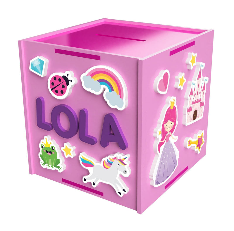 Personalised Money Box - Lola