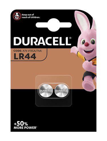 Duracell LR44 Battery 2pk
