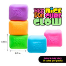 Needoh Nice Cube Glow In The Dark