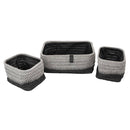 Kenzi Rectangular Storage Baskets - Set of 3