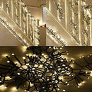 Christmas Cluster Lights 960 LED - Warm White