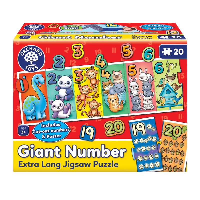 Giant Number Jigsaw Puzzle