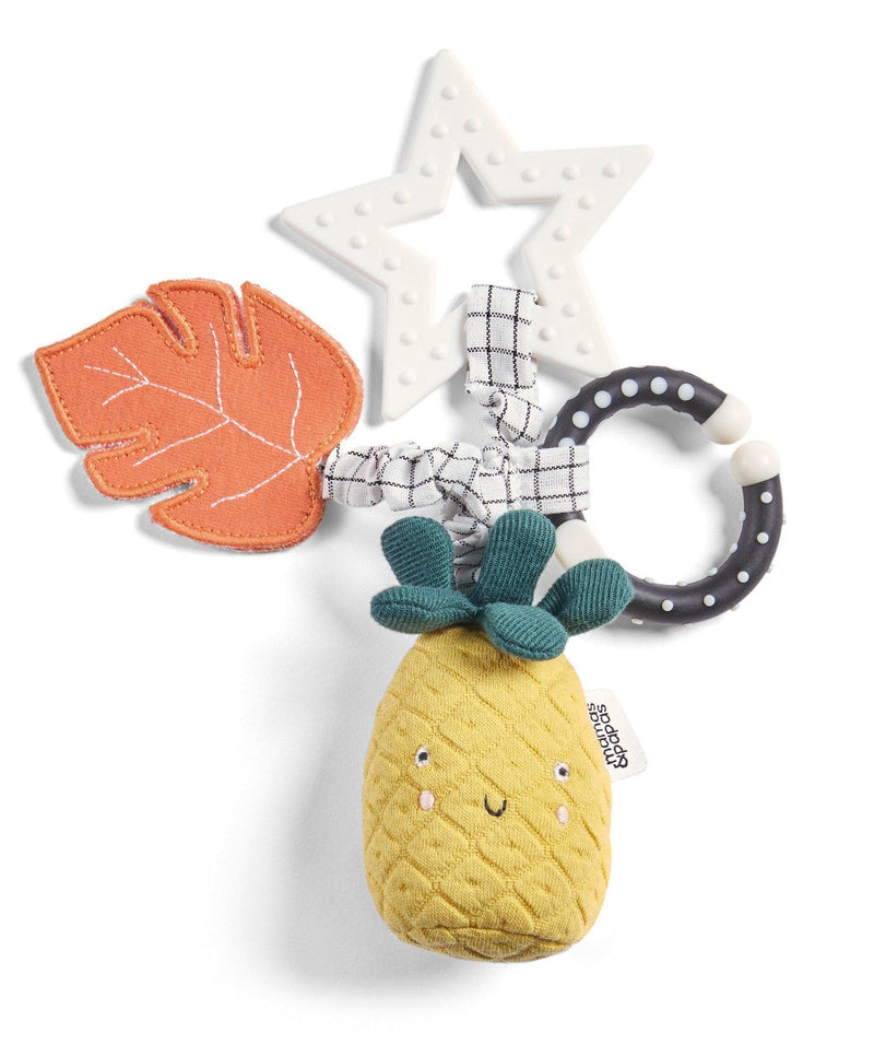 Mamas & Papas Wildly Adventures Teething Toy - Linkie Pineapple