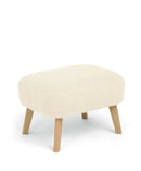 Mamas & Papas Alma Nursing Chair & Stool - Off-White