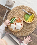 Mamas & Papas First Mealtime Bamboo Set - Truffle