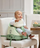 Mamas & Papas Silicone Bibs 2 Pack - Dino Teal