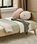 Mamas & Papas Knitted Blanket - Born To Be Wild Khaki Green