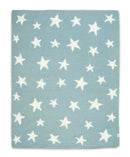 Mamas & Papas Chenille Blanket - Blue Star