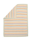 Mamas & Papas Knitted Blanket - Multi Colour Stripe
