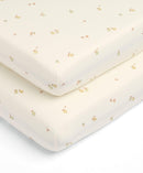Mamas & Papas Fitted Cotbed Sheets 2 Pack - Woodland Print