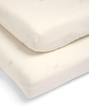 Mamas & Papas Fitted Cotbed Sheets - Duckling