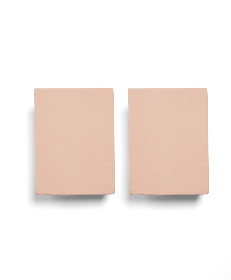 Mamas & Papas Fitted Cotbed Sheet 2pk - Terracotta