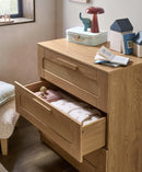 Mamas & Papas Esna Dresser & Changing Unit - Rattan
