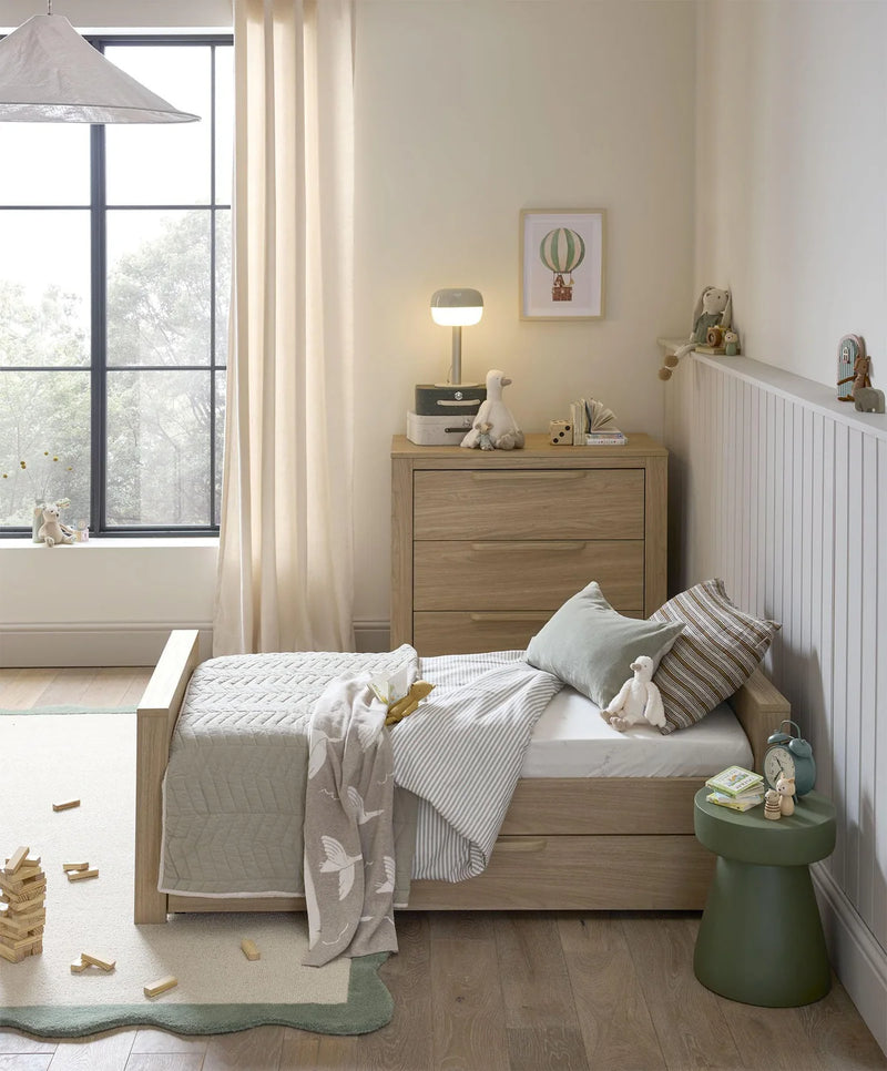 Mamas & Papas Franklin Cot Bed - Oak