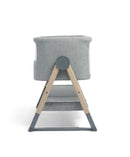 Mamas & Papas Lua Bedside Crib Bundle - Star & Grey