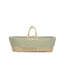 Mamas & Papas Moses Basket - Sage Green