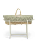 Mamas & Papas Moses Basket - Sage Green