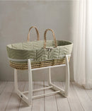 Mamas & Papas Moses Basket - Sage Green