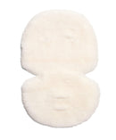 Mamas & Papas Luxury Sheepskin Pushchair Liner - Glacier White