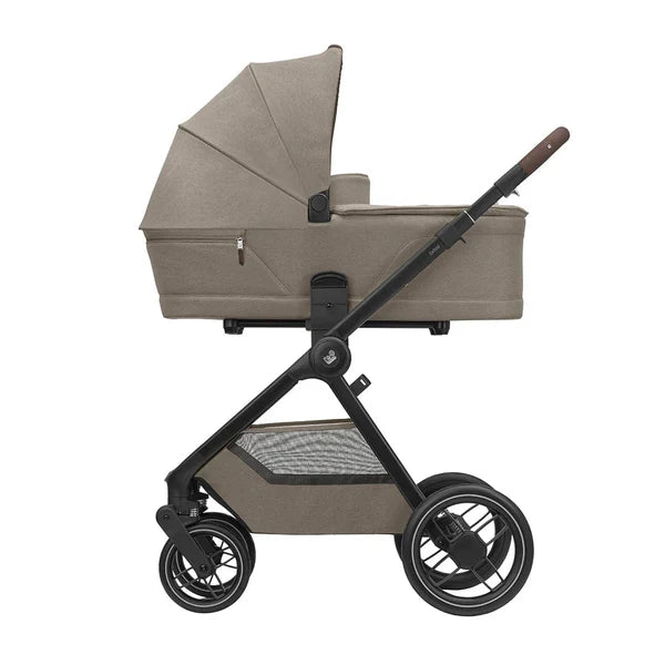 Maxi Cosi Oxford Essentials Pram Bundle - Twillic Truffle