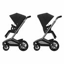 Maxi Cosi Fame Premium Travel System Bundle - Twillic Black