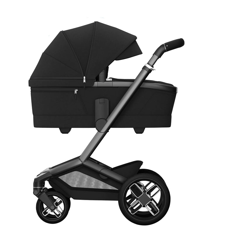 Maxi Cosi Fame Premium Travel System Bundle - Twillic Black