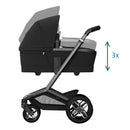 Maxi Cosi Fame Premium Travel System Bundle - Twillic Black