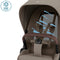 Maxi Cosi Fame Premium Travel System Bundle - Twillic Truffle/Black