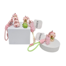 KENJI Pink Capybara Keyring