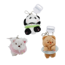 KENJI Mima Fluffy Swimming Ring Animals Keyring