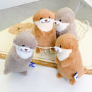 KENJI Mima Fluffy Otter Days Keyring