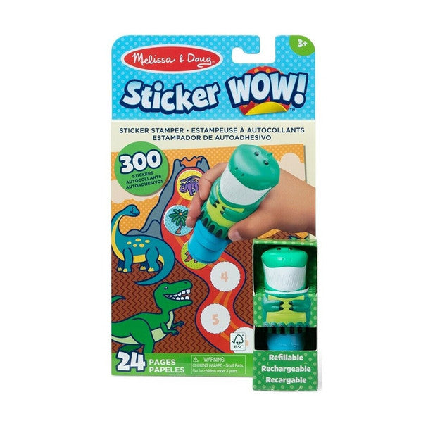 Sticker Wow! Sticker Stamper & Activity Pad - Dinosaur