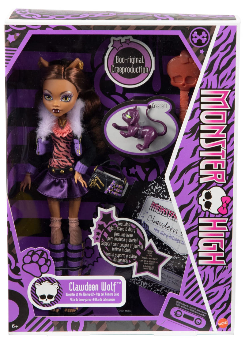 Monster high clawdeen wolf family dolls online