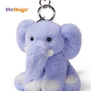 Mchugs Purple Elephant Plush Keyring