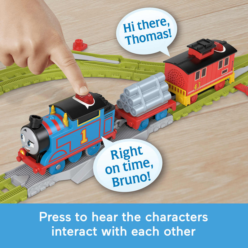 Thomas Friends Talking Thomas Brake Car Bruno Train Set JAC Stores IOM