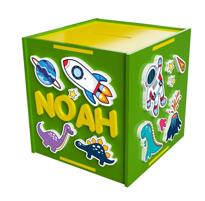 Personalised Money Box - Noah