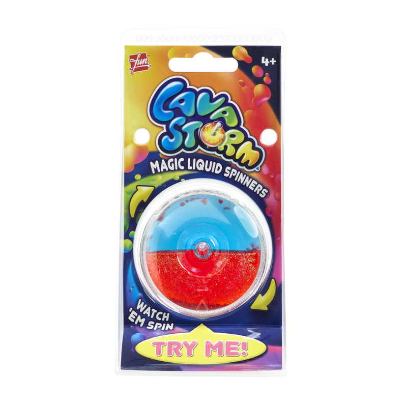 Magic Liquid Lava Spinner Assorted