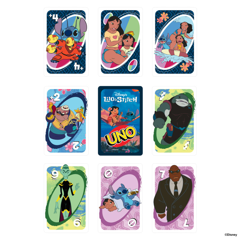 Uno Disney Lilo & Stitch Card Game