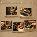 PanTasy Retro Microscope With Accessories