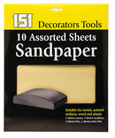 Sandpaper 10 Assorted Sheets