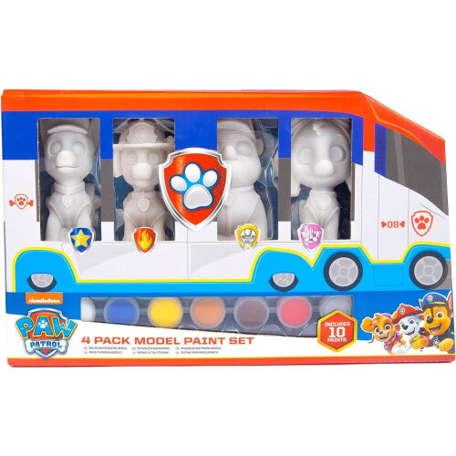 Paint Your Own Paw Patrol Figure 4 Pack