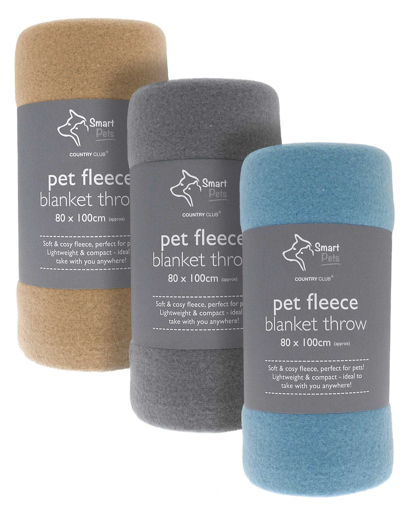 Fleece Pet Blanket Assorted