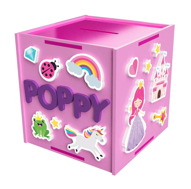 Personalised Money Box - Poppy