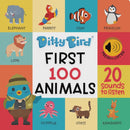 Ditty Bird First 100 Animals Sound Book