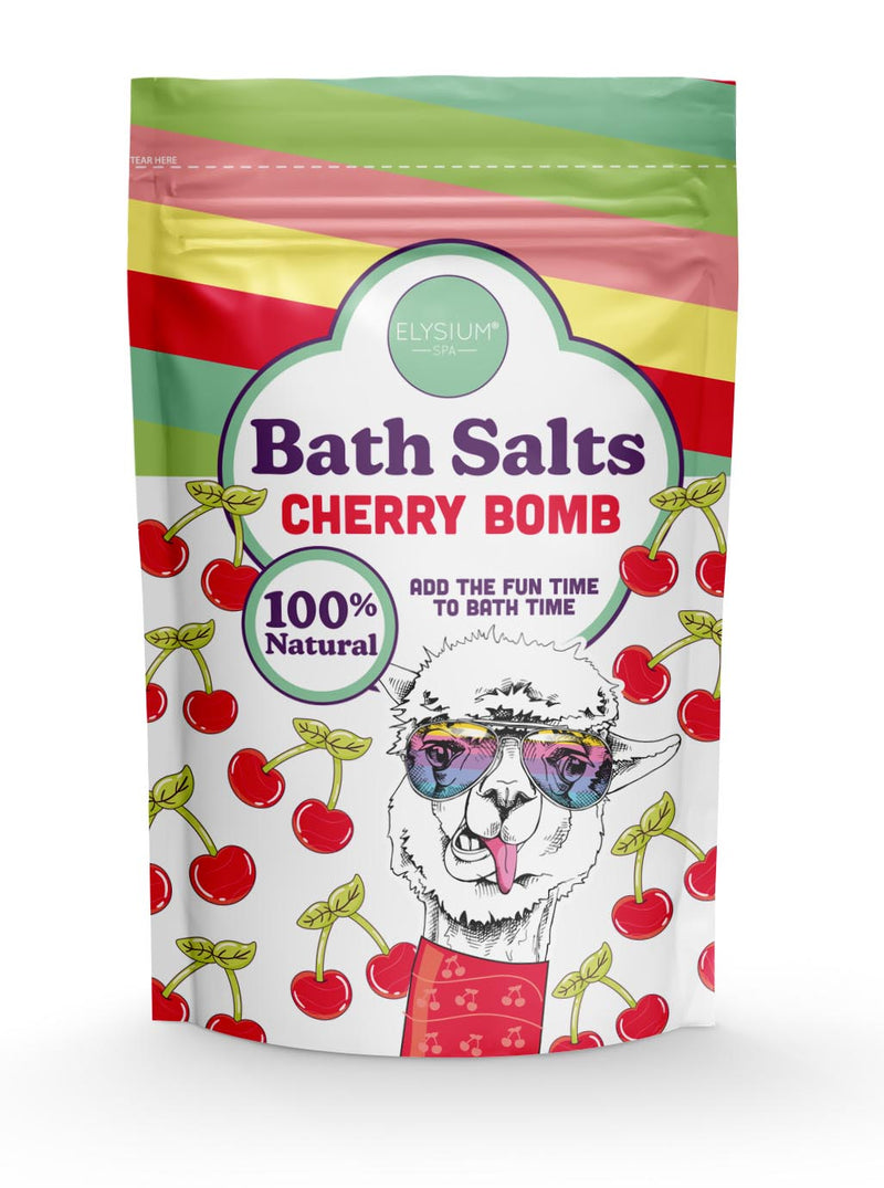 Elysium Spa Cherry Bomb Bath Salts 450g