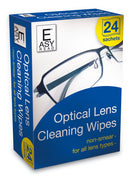 Optical Lens Cleaning Wipes 24pk