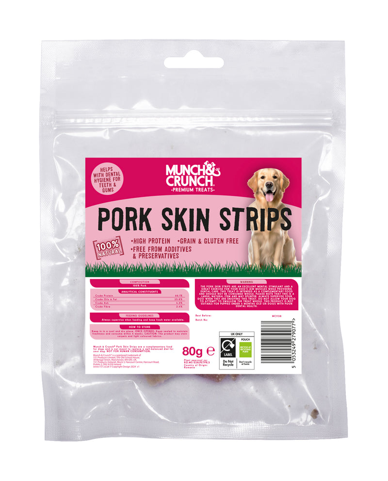 Munch & Crunch Pork Skin Strips