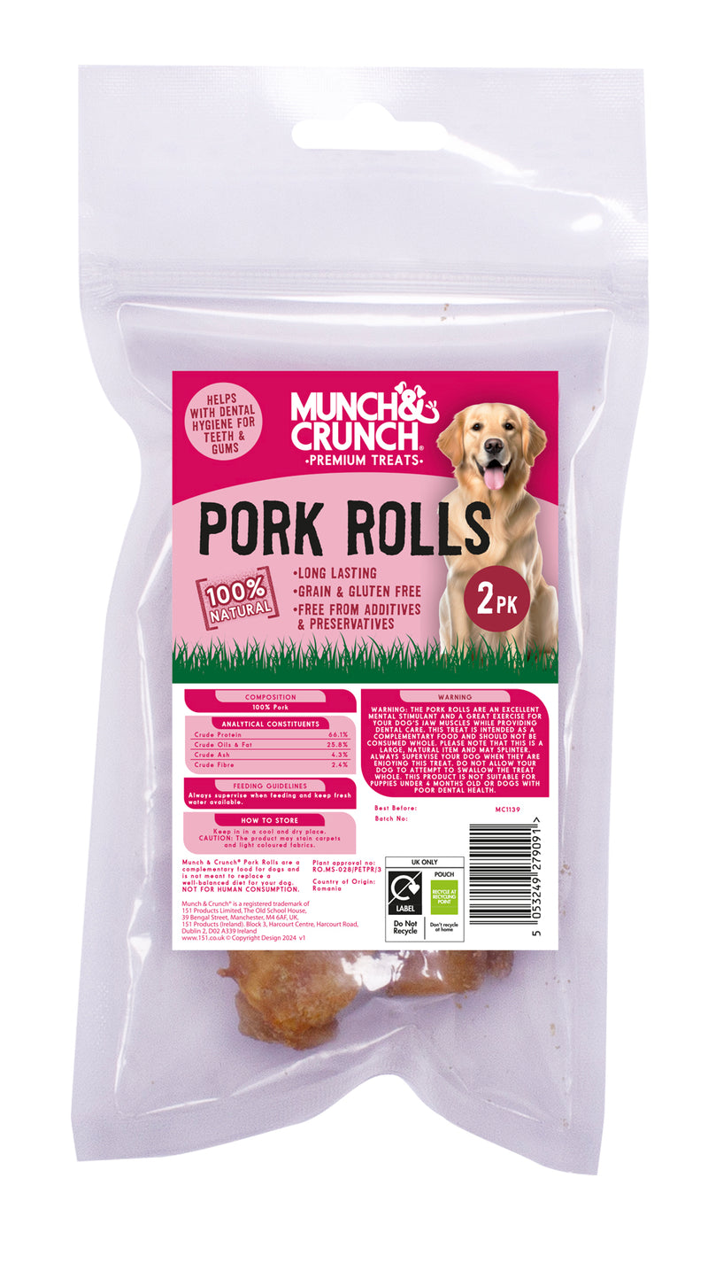 Munch & Crunch Pork Roll 2 Pack