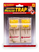 Wooden Mouse Traps - 2 Pack