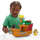 Fisher Price Little People My Mario Bowser's Airship & Figure